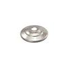 B&P Lamp 8 Inch Diameter Solid Brass Vase Cap, Nickel Finish view 3