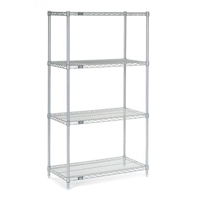 Nexel 36365C Nexel Chrome Wire Shelving, 36" W X 36" D x 54" H