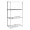 Nexel 36365C Nexel Chrome Wire Shelving, 36" W X 36" D x 54" H view 2