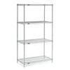 Nexel 36365C Nexel Chrome Wire Shelving, 36" W X 36" D x 54" H view 3