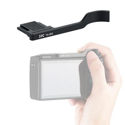 JJC TA-GR3 Thumbs Up Grip for GR III GR IIIx Camera, GR IIIx Thumbs Grip, GR III Thumbs Up Grip, Made of Premium Aluminium Alloy, Hot Shoe Grip Compatible with Ricoh GRIII GRIIIx