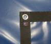 Tarp, Heavy Duty, Blue 4' X 5' Feet Waterproof, 18 Oz. Vinyl w/ Reinforced Edges (4' X 5' Feet, Blue) view 1