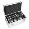 GLOTRENDS B86 14-Slot Storage Box for 2.5/3.5 Inch Internal Hard Disk, Portable Design for Carrying and Transportation, IP65 Water Resistant, HDD Organizer and Protective Box view 1