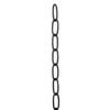 B&P Lamp Nickel Plated 10 Gauge Oval Chain view 3