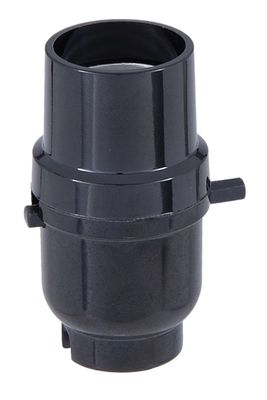 B&P Lamp E26 Medium Base Phenolic Push-Thru Socket
