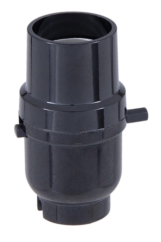 B&P Lamp E26 Medium Base Phenolic Push-Thru Socket