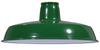 B&P Lamp Green Industrial Benjamin Style Metal Shade view 1