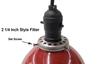 B&P Lamp Green Industrial Benjamin Style Metal Shade view 2