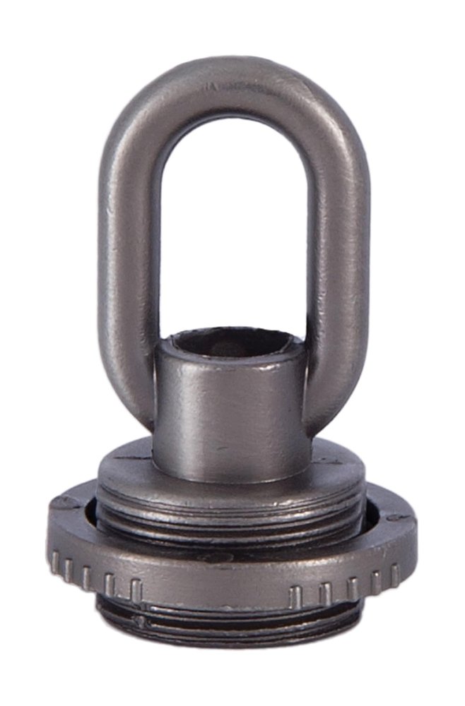 B&P Lamp Pewter Die Cast Screw Collar Loop