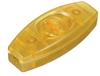 B&P Lamp Gold in Line Feed Through Rocker Switch view 1