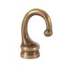 B&P Lamp 1 3/8" Satin Black Cast Brass Hook view 2