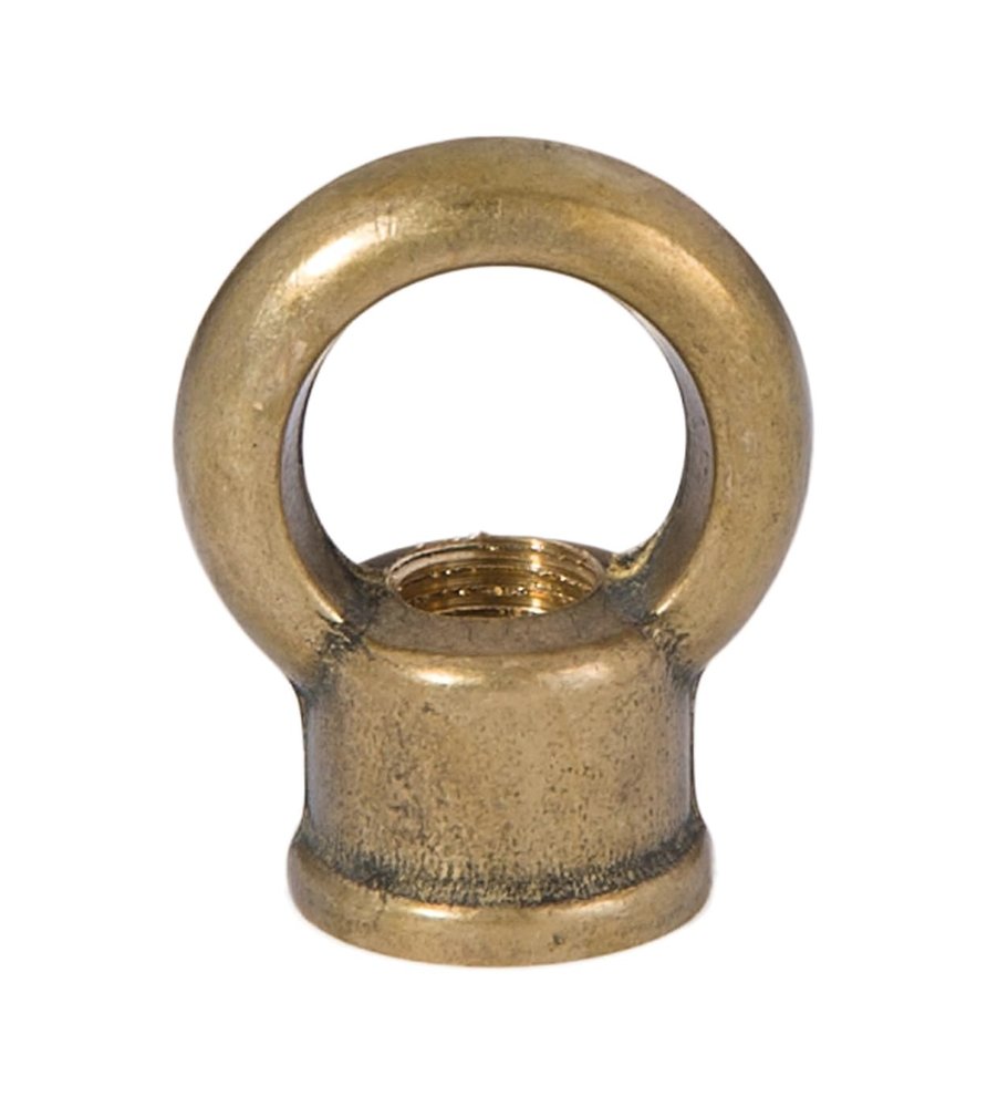 B&P Lamp 1/4F Heavy Cast Brass Loop