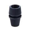 B&P Lamp White Plastic Knurled Edge Cord Bushing, White view 2