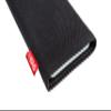 fitBAG Rave Black Custom Tailored Sleeve for LeEco LePro 3. Fine Suit Fabric Pouch with Integrated Microfibre Lining for Display Cleaning view 3