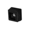 Flyshop Black M8 Threaded Plastic Plugs Square Tube End Caps Tubing Plugs Inserts Furniture Glider 25 mm x 25 mm 4 Pcs view 3