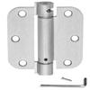 Dynasty 3-1/2" Spring Door Hinge, 5/8" Radius, Satin Nickel, 2-Pack view 3