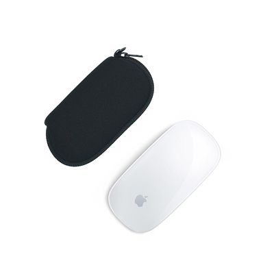 Orchidtent 2 Pcs Black Color Neoprene Soft Storage Carrying Case/Protector/Bag for Apple Magic Mouse (I and II 2nd Gen)