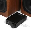 Micca OriGain Compact Stereo Integrated Amplifier and DAC, 50W x 2, 96kHz/24-Bit, USB and Optical S/PDIF (Black) view 3