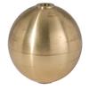 B&P Lamp 3 Inch Hollow Brass Ball view 2