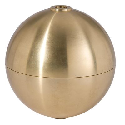 B&P Lamp 4 Inch Hollow Brass Ball