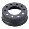 B&P Lamp Satin Black Mason Jar Lid For Phenolic Socket with Ring view 1