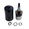 B&P Lamp Medium Base Phenolic Husk Socket with 2 Piece Bottom view 2
