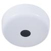 B&P Lamp White Finish Plain Rounded Canopy and Ceiling Light Canopy Plate Kit view 1