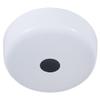 B&P Lamp White Finish Plain Rounded Canopy and Ceiling Light Canopy Plate Kit view 2