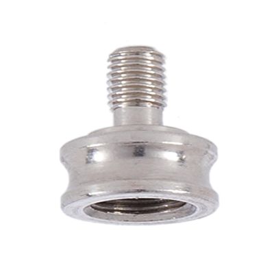 B&P Lamp 1/8F X 1/4-27M Turned Brass Riser