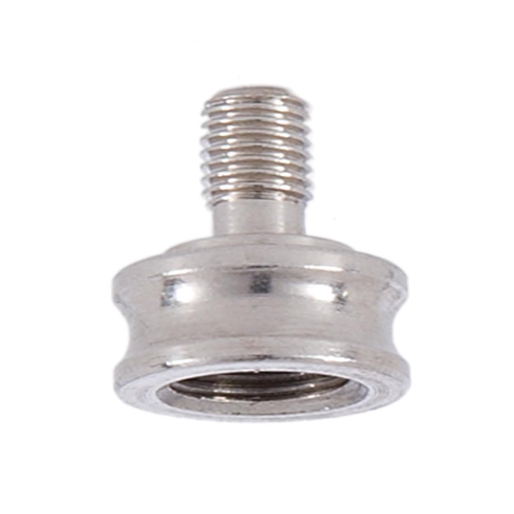 B&P Lamp 1/8F X 1/4-27M Turned Brass Riser