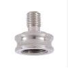 B&P Lamp 1/8F X 1/4-27M Turned Brass Riser view 3