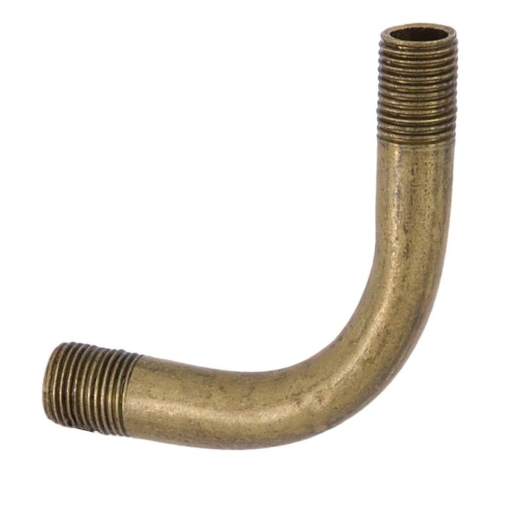 B&P Lamp 2 Inch Bent Brass Arm