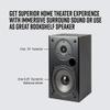 Polk Audio T15 Bookshelf Speaker (Black) and Amazon Basics 16-Gauge Speaker Wire - 100 Feet Bundle view 3