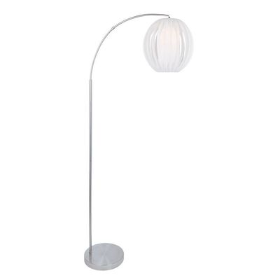 Lite Source Arch LAMP, Brushed Nickel/Vinyl Shade, E27 Type CFL 42W LS-82957