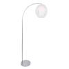 Lite Source Arch LAMP, Brushed Nickel/Vinyl Shade, E27 Type CFL 42W LS-82957 view 3