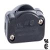 B&P Lamp Black Hi-Low Inline Brightness Control Switch for 18/2 SPT-1 Lamp Cord Not a Full Range dimmer. view 3