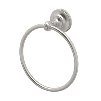 Gatco 4022 Tavern Towel Ring, Satin Nickel 6.5 Inch