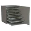 Durham 321B-95-DR Heavy Duty Bearing Slide Rack with Door (Holds 6 Large Compartment Boxes), 20-5/16" x 15-15/16" x 21-7/8" view 1