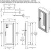 JL Industries 1017F10 Ambassador Cabinet-Full Glazing Door-Primed Steel-Semi Recessed-3in Round Edge by JL Industries view 3