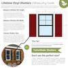 Ekena Millwork LVSL0004WB 3" Lifetime Vinyl Shutter-Lok's (4/Bag), Wedgewood Blue view 4