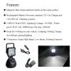 PA LED 1x LED Work 3 Functions Light Portable Handed Rechargeable Magnetic Base 15W Light High Lumen view 3