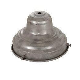 B&P Lamp 6" Fitter, Steel Shade Holder