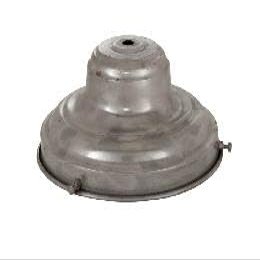 B&P Lamp 6" Fitter, Steel Shade Holder