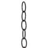 B&P Lamp Antique Brass Finish 8 Gauge Oval Chain view 2