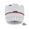 B&P Lamp Med. Base Porcelain Sign Receptacle, 2-piece, for 1 7/16" Diameter Hole view 3