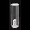B&P Lamp Large Clear Acrylic Cylinder Finial, 1-1/2 Inch Height, 1-1/4 Inch Diameter view 3