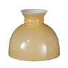 B&P Lamp Opal Glass Student Shade, Buff Nu-Gold view 1