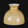 B&P Lamp Opal Glass Student Shade, Buff Nu-Gold view 3