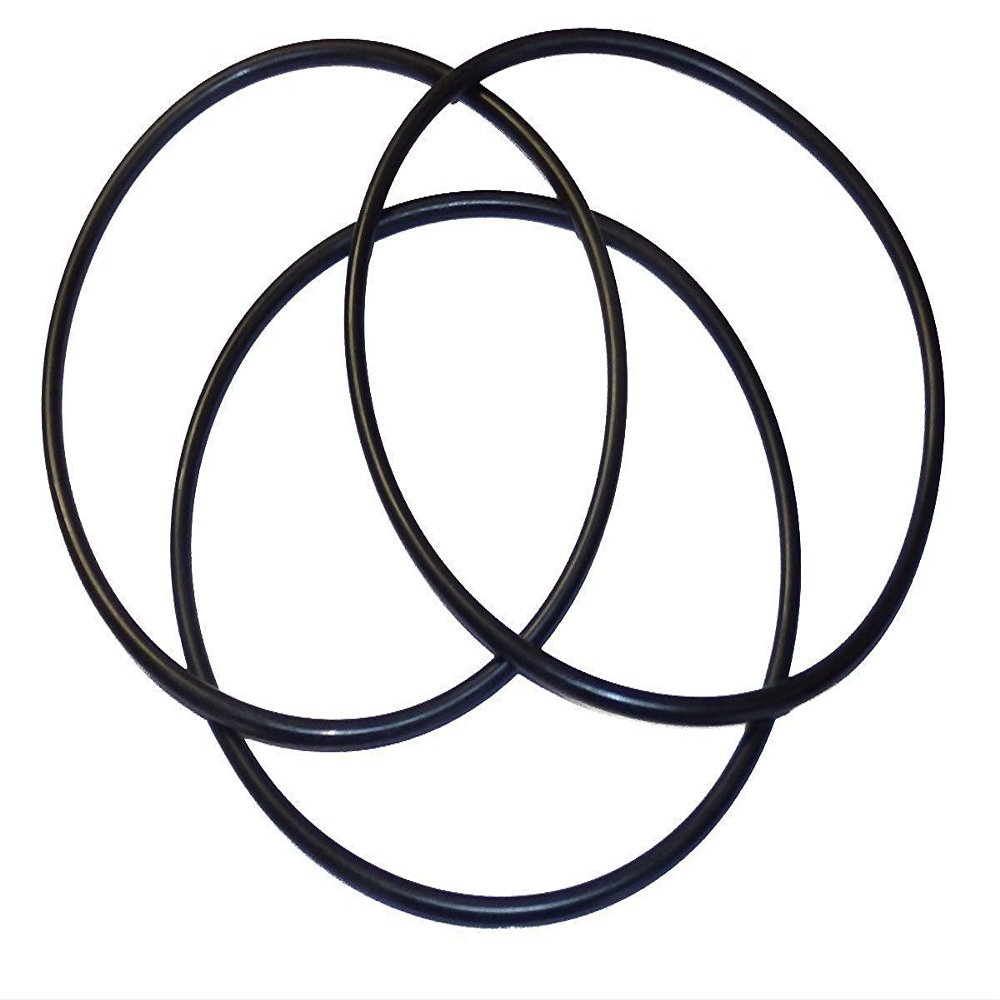CFS Pack of 3, Premium O-Ring Compatible with 3M 63597174C Models Replacements for Standard Reverse Osmosis Water Filter Housings Quality Material Black
