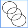 CFS Pack of 3, Premium O-Ring Compatible with 3M 63597174C Models Replacements for Standard Reverse Osmosis Water Filter Housings Quality Material Black view 2